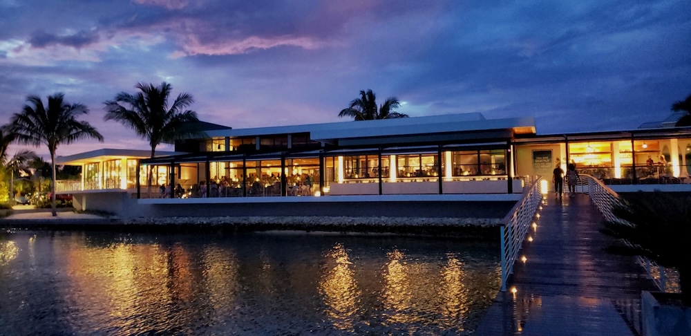 Shore Longboat Key on the water at dusk